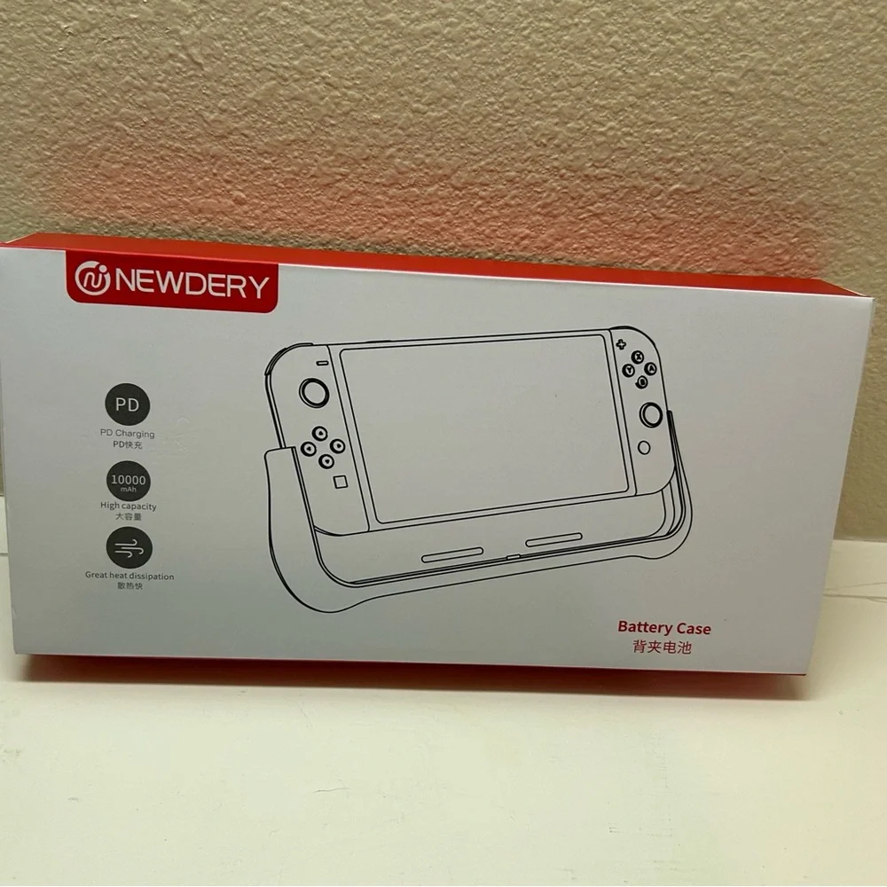 NewDery External Battery Station for Nintendo Switch. New